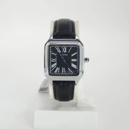 ساعت مچی مردانه کارتیر Cartier رنگ ثابت با بند چرم