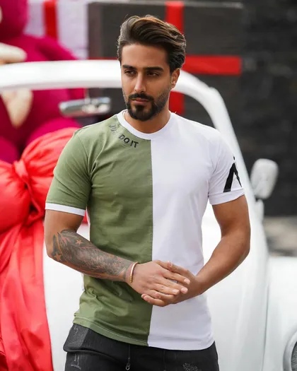 تیشرت دو تیکه نخ پنبه کیفیت بالا بسیار خاص