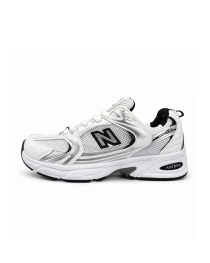 کتانی مردانه مدل نیوبالانس 530 سفید مشکی (کیفیت درحد مستر) New Balance