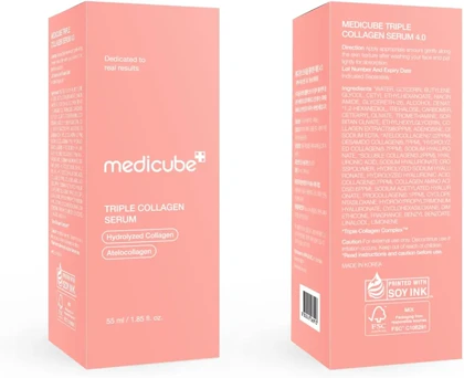 سرم جوانساز تریپل کلاژن مدی کیوب 55 میلی‌لیتر (Medicube Triple Collagen Serum)