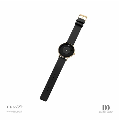 ساعت مچی عقربه ای مردانه دنیش دیزاین (Danish design) مدل Måne Gold Large IQ11Q1260