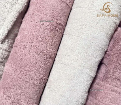 ست حوله عروس و داماد سالینا کالباسی و خاکی