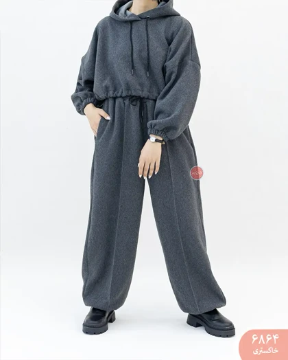 ست هودی شلوار روناک6864