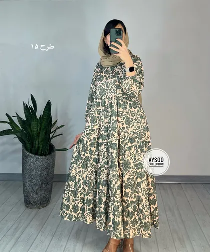 پیراهن طرحدار مزونی50