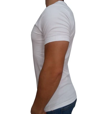 تیشرت مردانه ساده سفید abercrombie
