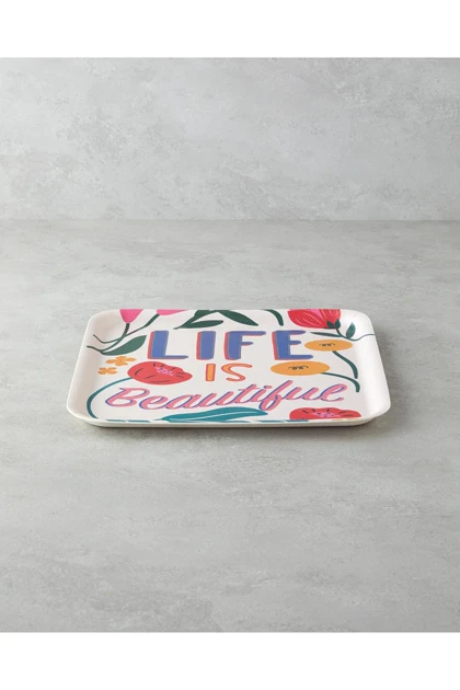 سینی دو عددی English Home مدل Rosy Life - چندرنگ