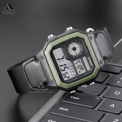 ساعت کاسیو مردانه دیجیتالی Casio AE-1200WHB-1BV