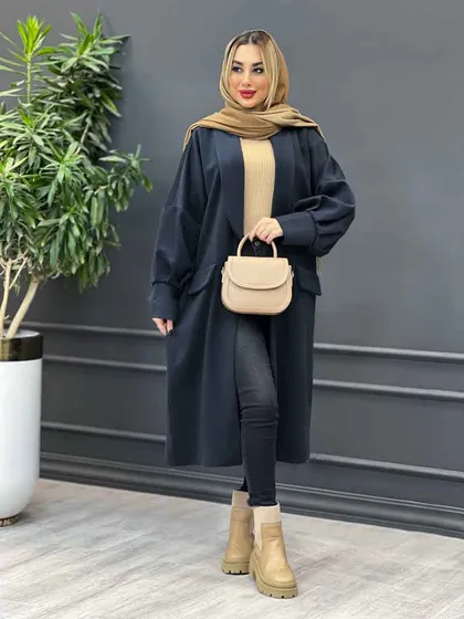پالتو بلند یقه آرشال