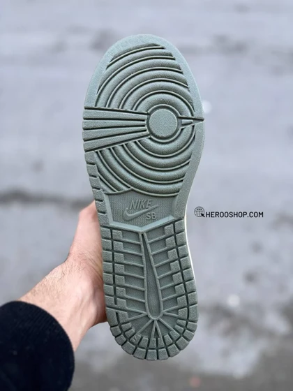 کتانی نایک ترویس اسکات / آبی سفید نایک مشکی / کد 130