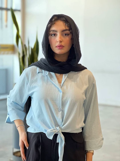 شومیز صنم گره‌ای