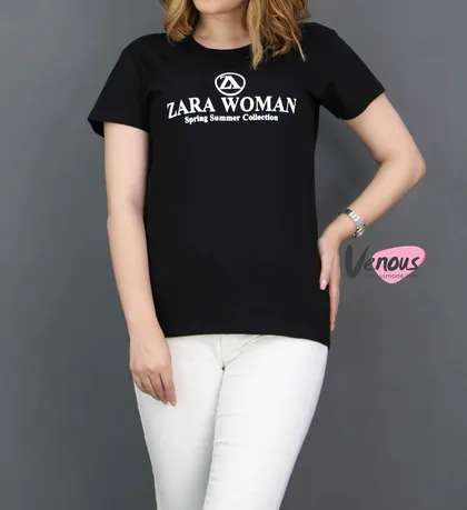 تیشرت طرح ZARA WOMAN