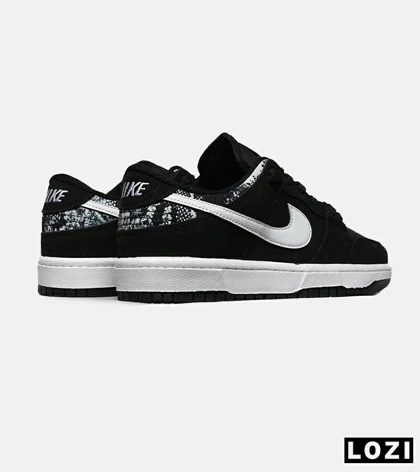 کفش کتانی مردانه و زنانه مشکی سفید NIKE AIR JORDAN مدل 8224