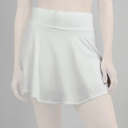 دامن کشاله دار تنیسی اویشو مدل PB-4H0258 سفید