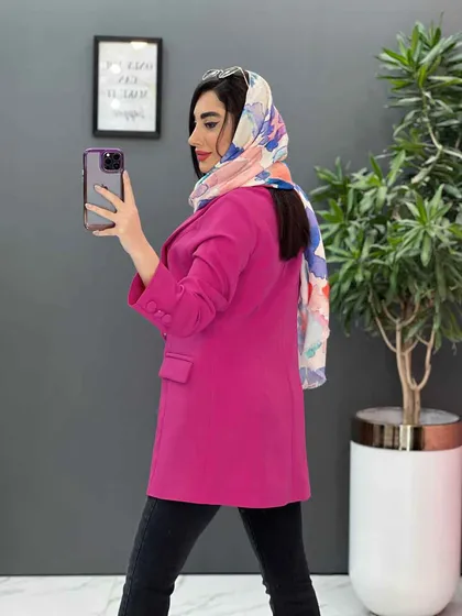 مانتو کتی مازراتی آستین سه دکمه