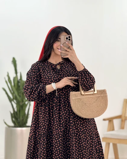 پیراهن طرحدار سنا(38)کد:5330