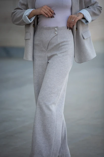 شلوار فوتر نقاب کج