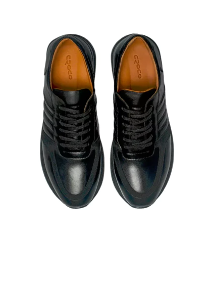 کفش چرم مردانه مدل کارول