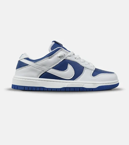 کفش کتانی مردانه و زنانه سفید آبی NIKE AIR JORDAN مدل 7815