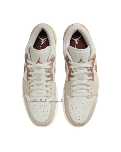 کتانی ویتنامی نایک ایر جردن وان لو Nike Air Jordan 1 Low Lighte Bone