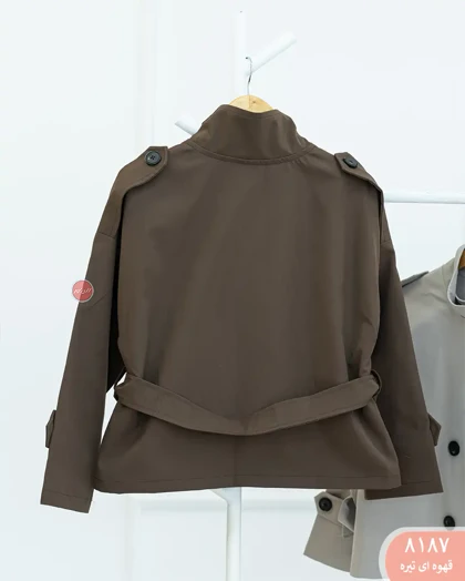 ترنج کت یقه ایستاده 8187