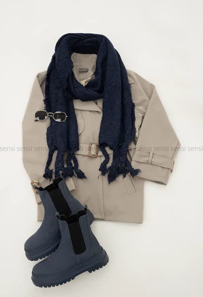 بارانی آستر دار ژیله دالبر@@کد1005035