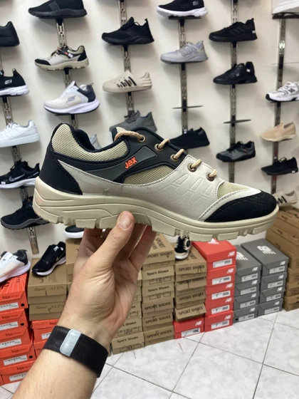 کتانی مردانه مدل jax کرم