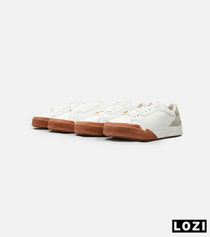 کفش اسنیکرزمردانه سفید آجری PULL& BEAR