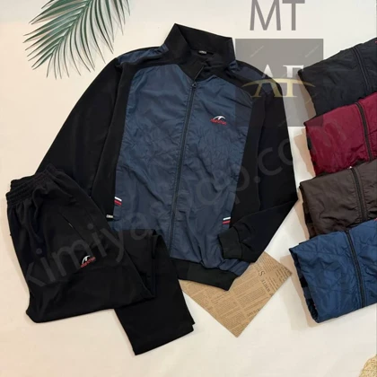 گرمکن و شلوار ماراتن استرج جلو شمعی مردانه