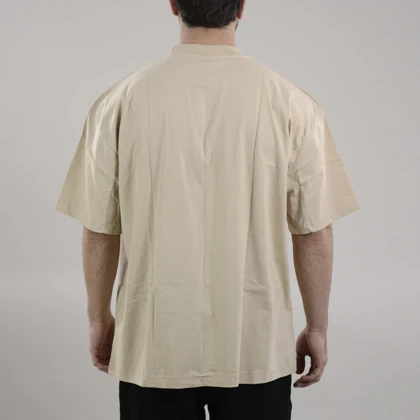 تیشرت اسپرت بیسیک مدل SPL-4M1248 کرم