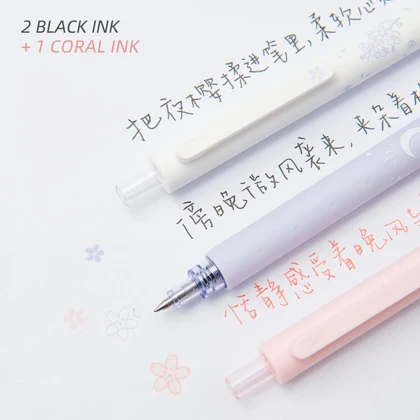 خودکار ژله ای کاکو (KACO K1028) با نوک 0.5 میلی متری 3 عددی مدل Sakura