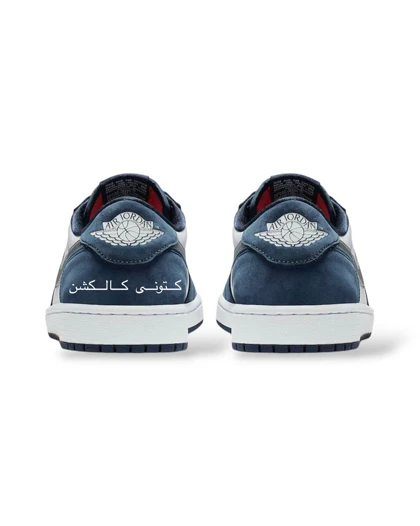 کتانی ویتنامی نایک اس بی جردن وان لو میدنایت نوی Nike SB x Air Jordan 1 Low Midnight navy