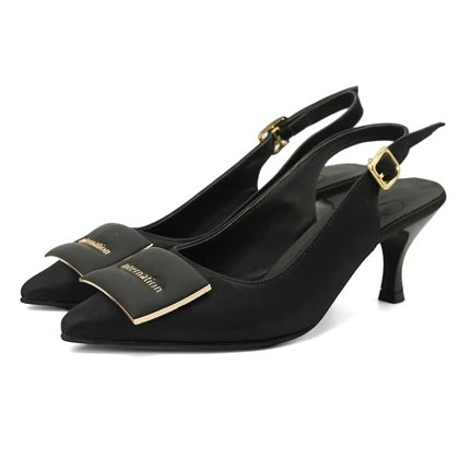 کفش مجلسی زنانه پاشنه‌دار 5 سانت مدل 400920 _ sandal valentino