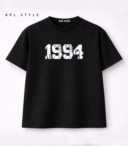تیشرت باکسی یونیسکس طرح 1994 کد 1276