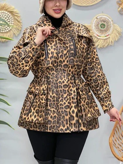 7292-کاپشن چرم tiger