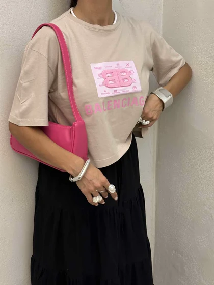 تیشرت نیم‌تنه BALENCIAGA