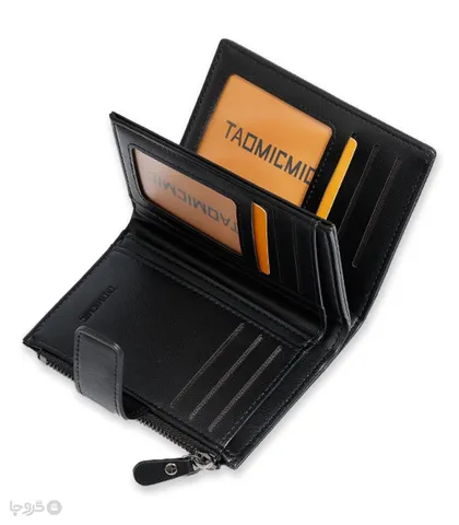 کیف پول مردانه تاشو زیپ‌دار Taomicmic تائومیک میک کد S3110