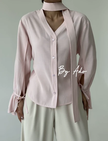 شومیز پشت گره 0477