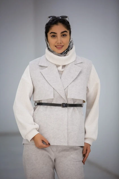 وست یقه E ژیله دار