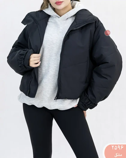 کاپشن کوتاه آستین کش2596