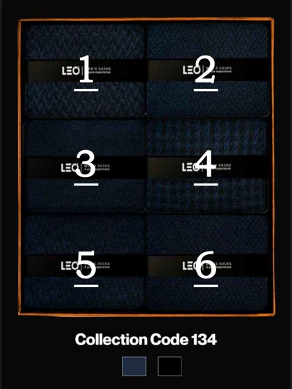 جوراب مردانه لئو کد134