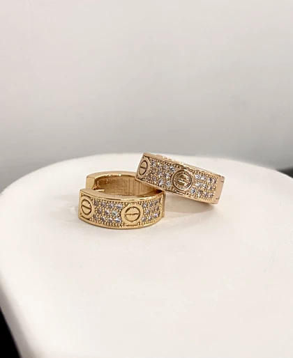 گوشواره حلقه‌ای کارتیه لاو زنانه 649