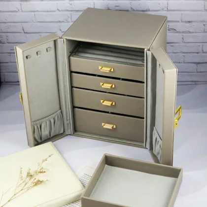 جعبه جواهرات مدل کشو دار طبقاتی کد G_Lnd_104