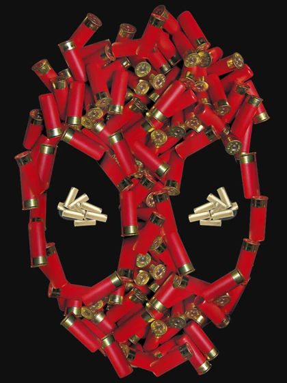 تیشرت کلاسیک ددپول | Dead Guys Shell Cases Face Perfect Gift کد 246770