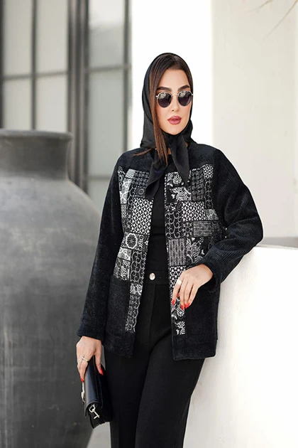 پالتو کتی لمزور ترکیبی boho