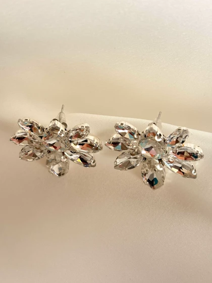 گوشواره طرح جواهر برند زارا کد 9102