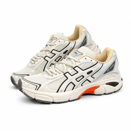 کفش کتانی مردانه مدل اسیکس کرم ASICS (کیفیت درحد مستر)