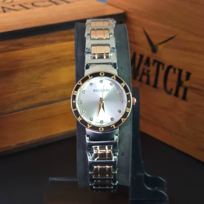 ساعت مچی زنانه بولگاری BVLGARI با موتور ژاپنی کد 4