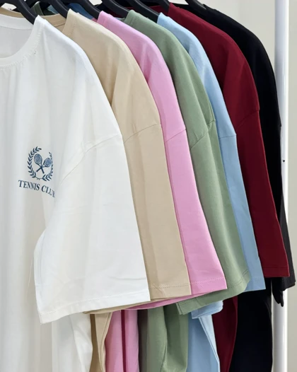 تیشرت باکسی تنیس