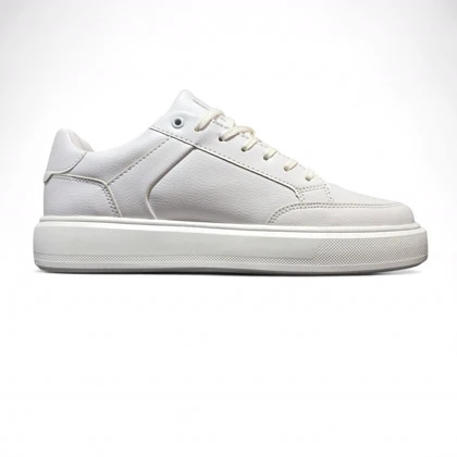 ونس اکو چرمی سفید تمام