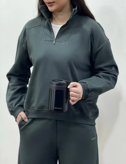 دورس نیم زیپ زنانه لئا